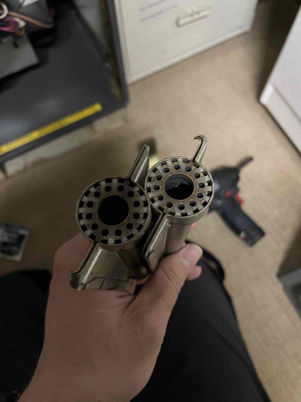 Performed annual preventative maintenance on furnace. Identified flame sensor with high resistance points and dead spots, corrosion on igniter, and buildup on blower wheel. Provided repair estimates for these issues.