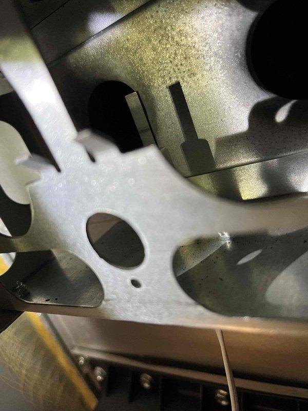 Completed annual prepaid maintenance on furnace per partner plan agreement. Identified and cleaned flame sensor with high resistance points and dead spots; also cleaned burners showing accumulation of soot and early signs of pitting. Provided customer with estimates for recommended future repairs.