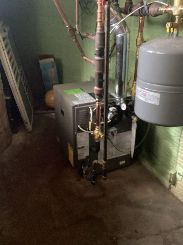 Responded to callback for gas odor near recently installed boiler. Upon inspection, identified a gap in the RTV sealant causing minor gas leak. Properly sealed the gap with appropriate RTV material to resolve the issue and ensure safe operation of the heating system.