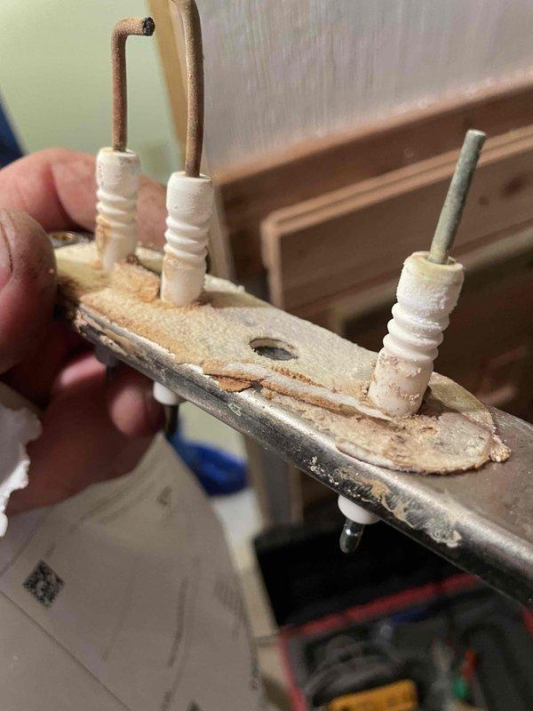 Responded to recall service for boiler with no heat issue. Discovered electrode gasket was not properly installed during previous service. Replaced gasket under warranty and performed complementary heat exchanger cleaning to restore proper system operation.