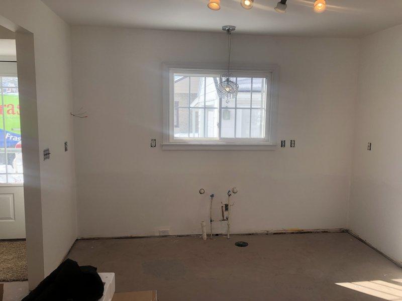 Completed electrical rewiring work for remodel project, including relocation of multiple circuit lines, installation of new outlet boxes, and preparation for fixture upgrades. Performed assessment of existing panel capacity and provided detailed options for panel upsizing to accommodate increased electrical demands of renovated space. All work completed to code specifications with proper terminations left ready for final fixture installation.