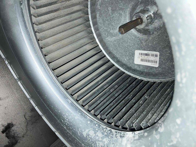 Performed comprehensive annual maintenance on LP furnace as scheduled. Conducted combustion analysis showing acceptable readings (O2: 12.2%, CO: 16P, CO2: 5.7%, stack temperature: 84.8°F) and inspected blower assembly which showed moderate dust accumulation. System is operating within normal parameters; preventative maintenance recommendations provided.