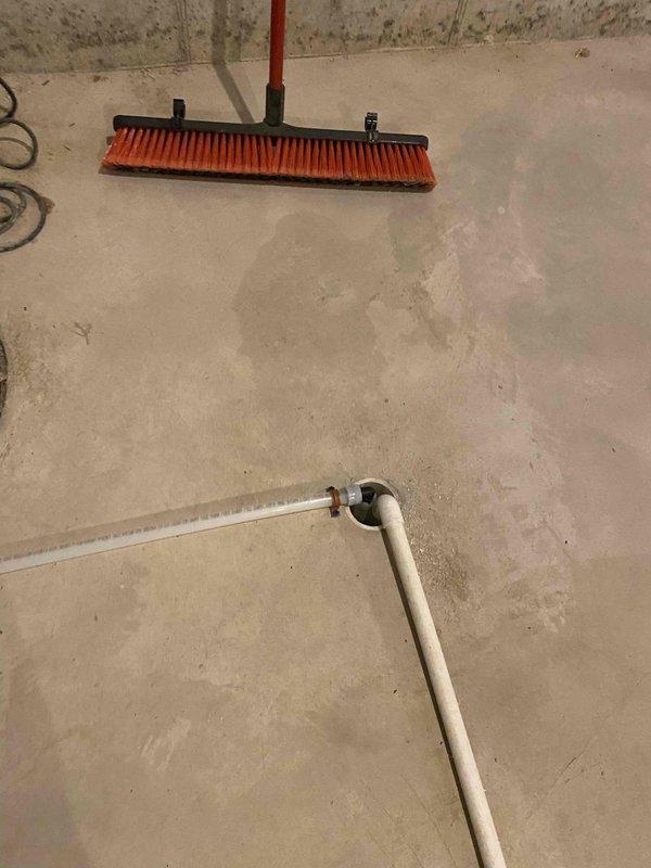 Installed 4.5" x 20" Big Blue wall-mounted filter housing with 3-valve bypass assembly and 25/5 micron dual gradient string wound filter cartridge to accommodate future filtration adjustments for ferric iron if needed. Installed Water Right IMP-1054 water softener system with brine tank, loaded with 200 lbs of salt, and routed discharge line to floor drain. Ran 1/2" PEX hard water line to existing outdoor faucet with new control valve to maintain untreated water access. Installed two owner-supplied bathroom faucets with included drain assemblies, ensuring proper connections to existing supply lines and waste piping. Modified dryer exhaust venting to position ductwork closer to floor joists, reusing existing materials where possible to minimize waste. All plumbing connections tested for proper operation and verified leak-free performance. Systems operational and ready for use.