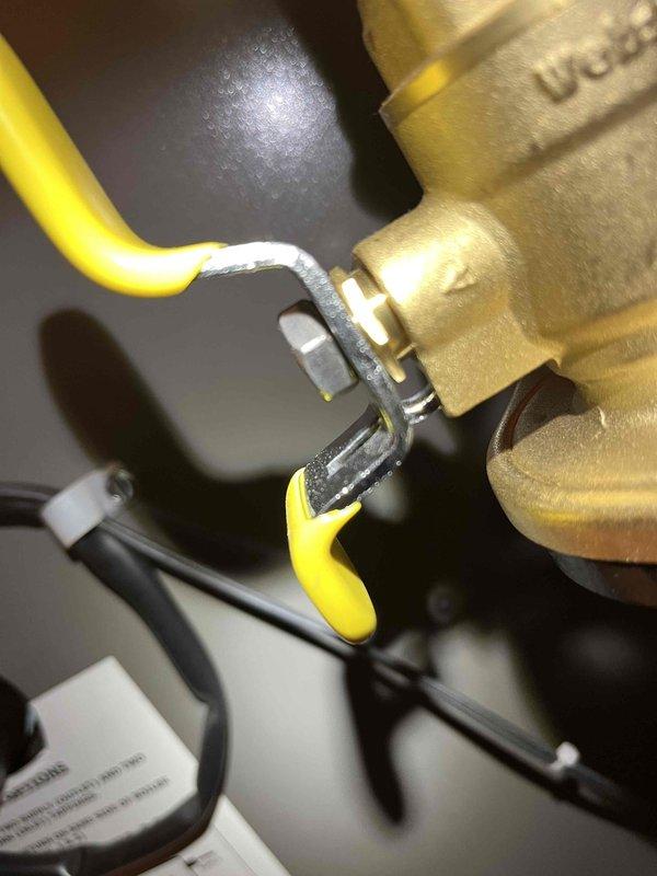 Responded to reported boiler fluid leak for recall inspection. Conducted thorough examination of all piping and connections in boiler area but could not replicate the leak or identify any active leaking points at time of service. Tested system antifreeze concentration, which measured at 45% and is within normal operating parameters. Advised customer to document any future leaks with photographs for further evaluation.