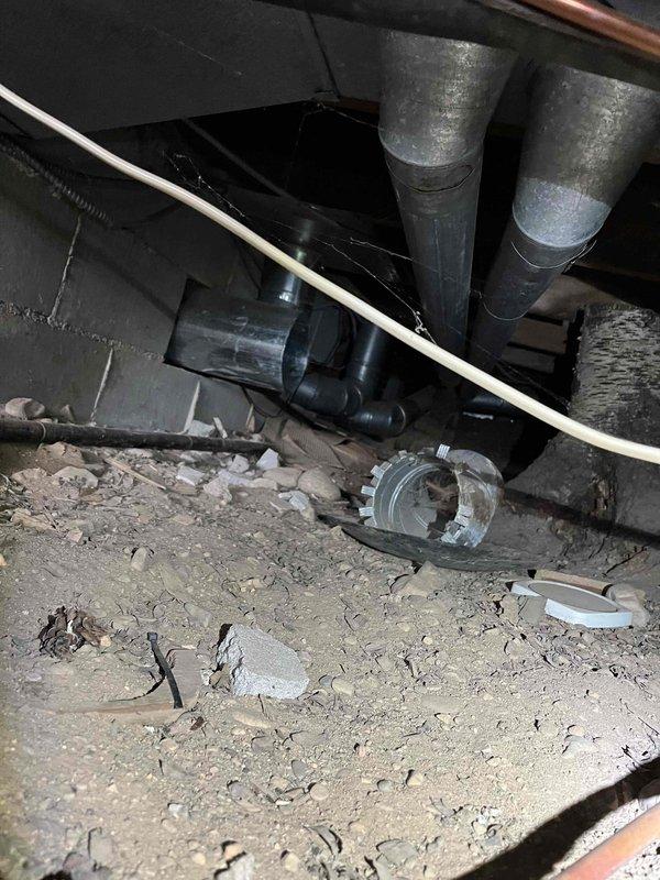 Completed comprehensive duct cleaning service with limited access conditions. Due to restricted accessibility at most return and supply vents, performed duct cleaning by running equipment through access ports located near the main return at the furnace. Successfully cleaned accessible ductwork runs and applied antimicrobial sanitizing treatment throughout the HVAC system to inhibit future microbial growth and improve indoor air quality.