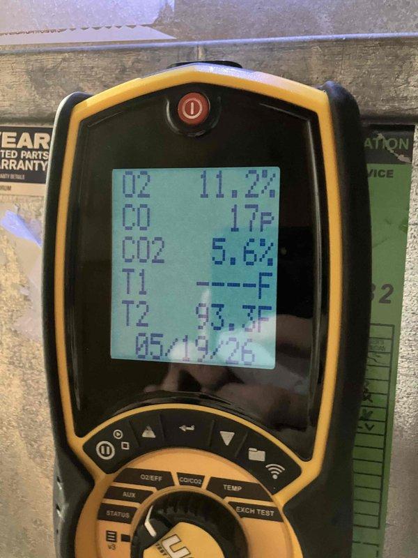 Completed annual preventative maintenance inspection on furnace system as part of prepaid maintenance agreement. Performed comprehensive system evaluation including blower assembly inspection, combustion analysis testing, and overall operational assessment. All components found to be functioning within normal parameters with no deficiencies noted or repairs required at this time.