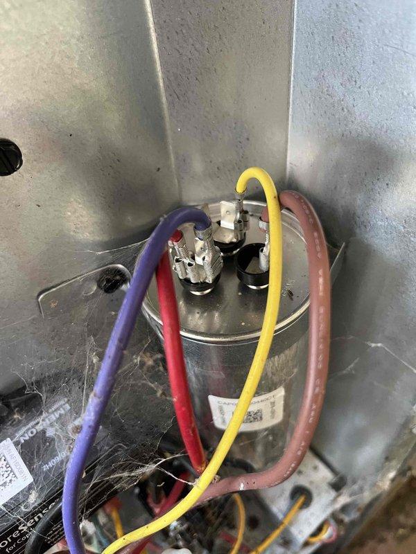 Completed Partner Plan annual preventive maintenance inspection on air conditioning system. Performed comprehensive evaluation of all major components including capacitor with proper electrical connections and blower wheel assembly, both showing normal operational condition with minor age-related wear. Provided estimates for parts displaying signs of aging to ensure continued reliable performance.