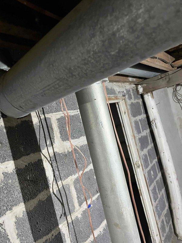 Conducted comprehensive duct cleaning estimate and system assessment. Inspected basement ductwork and identified significant blower wheel buildup requiring attention. Evaluated accessibility of existing ductwork system and confirmed cleaning equipment compatibility with the metal duct runs and insulated components observed throughout the mechanical space.
