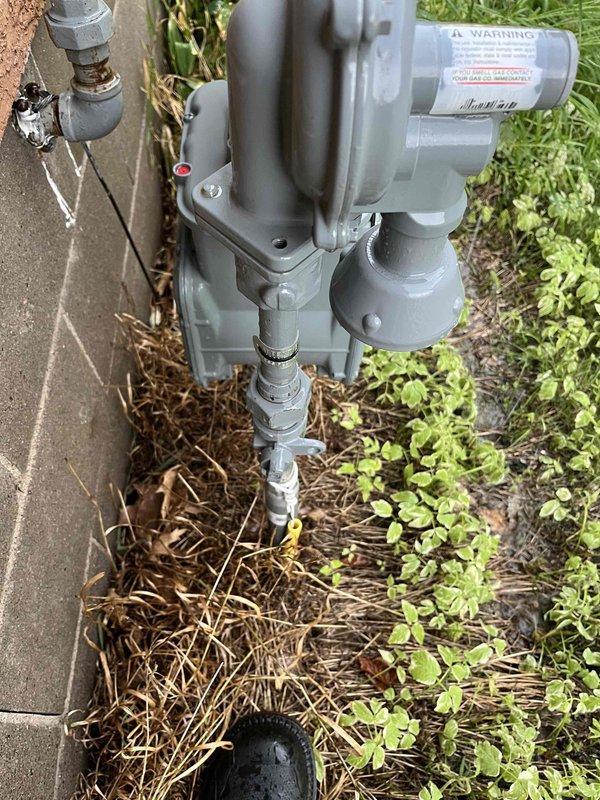 Responded to no heat call for furnace and water heater following recent gas line repipe work. Upon arrival, found both gas main shutoff valves in the off position at the exterior gas meter. Opened gas main shutoffs and restored gas supply to both appliances. Performed system startup procedures and verified proper ignition and burner operation on furnace. Tested water heater for proper gas flow and burner function. Conducted thorough leak inspection of all gas connections and piping using bubble test method with no leaks detected. Confirmed both systems returned to normal operation with no error codes displayed.