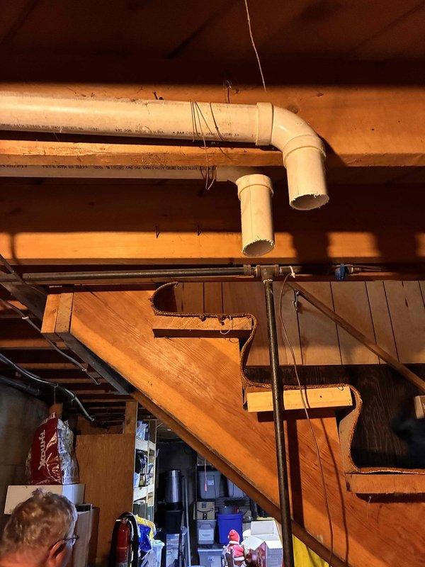 Completed duct cleaning estimate and assessment at residential property. Inspected main trunk line ductwork in unfinished basement area and crawl space, documenting existing HVAC system conditions including metal supply ducts and return air pathways. Evaluated furnace replacement options and provided recommendations for system upgrades based on current equipment age and performance capabilities.