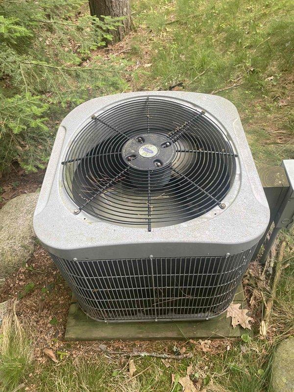 Responded to no cooling complaint on Lennox air conditioning system. Upon inspection, discovered broken wire in outdoor disconnect box causing condenser unit to remain off. Removed damaged wiring, installed new conductors, and properly terminated connections at disconnect terminals. Tested system operation; unit started successfully and returned to normal cooling function.