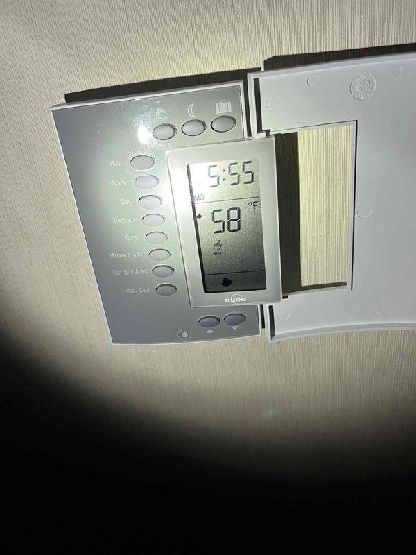Responded to service call for boiler gauge replacement. Upon arrival, contacted customer to obtain lock code for system access. Successfully replaced faulty pressure gauge and pressure tank on boiler system. System pressure readings verified and operational parameters confirmed within normal range following installation.