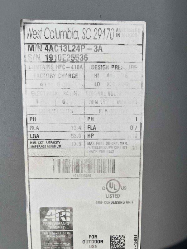 Responded to no cooling call on 12+ year old air conditioning system. Found high pressure switch on outdoor condensing unit had tripped, preventing compressor operation. Verified system pressures using manifold gauges and confirmed switch failure. Reset switch and tested system operation. Provided customer with options for pressure switch replacement and full system upgrade given age of equipment.