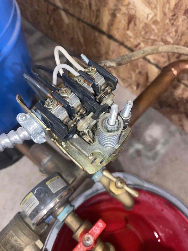 Completed annual inspection of boiler and indirect water heater system. Identified multiple issues with original installation requiring correction, including improper electrical relay connections on pressure tank assembly and ductwork installation concerns. Documented findings with photos and prepared estimate for necessary repairs to bring system up to code and proper operating standards.