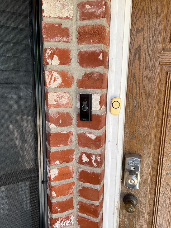Electrian needed, installed new doorbell and front porch light