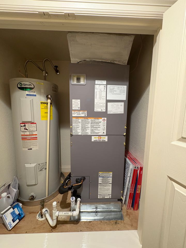 Just installed a brand new day and night air conditioner system! This system will help them stay cool during these upcoming hot summer days.