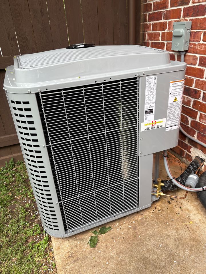Just installed a brand new day and night air conditioner system! This system will help them stay cool during these upcoming hot summer days.