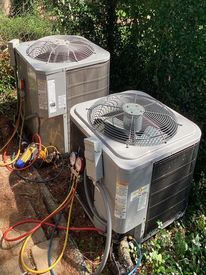 Performed maintenance and tuned up two units 