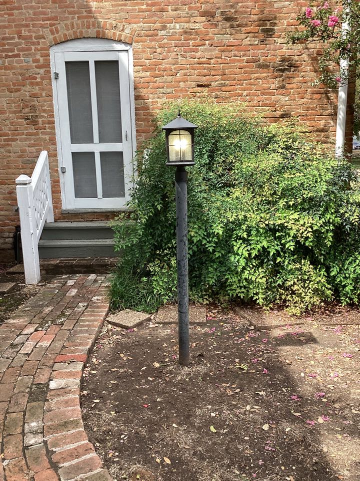 Replaced a broken outdoor light 