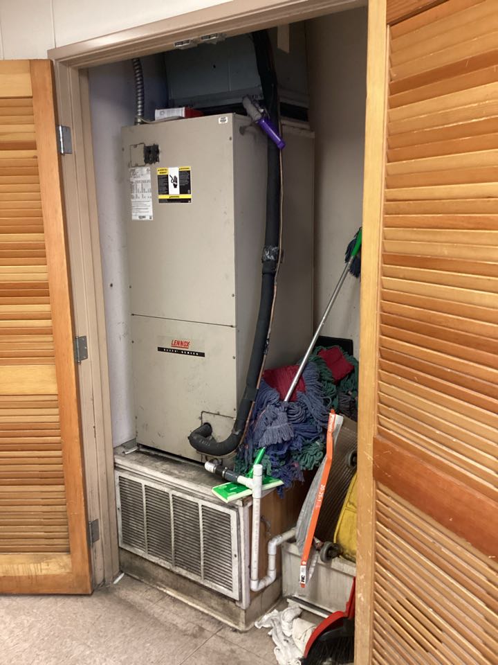 Performed a diagnosis on the unit 