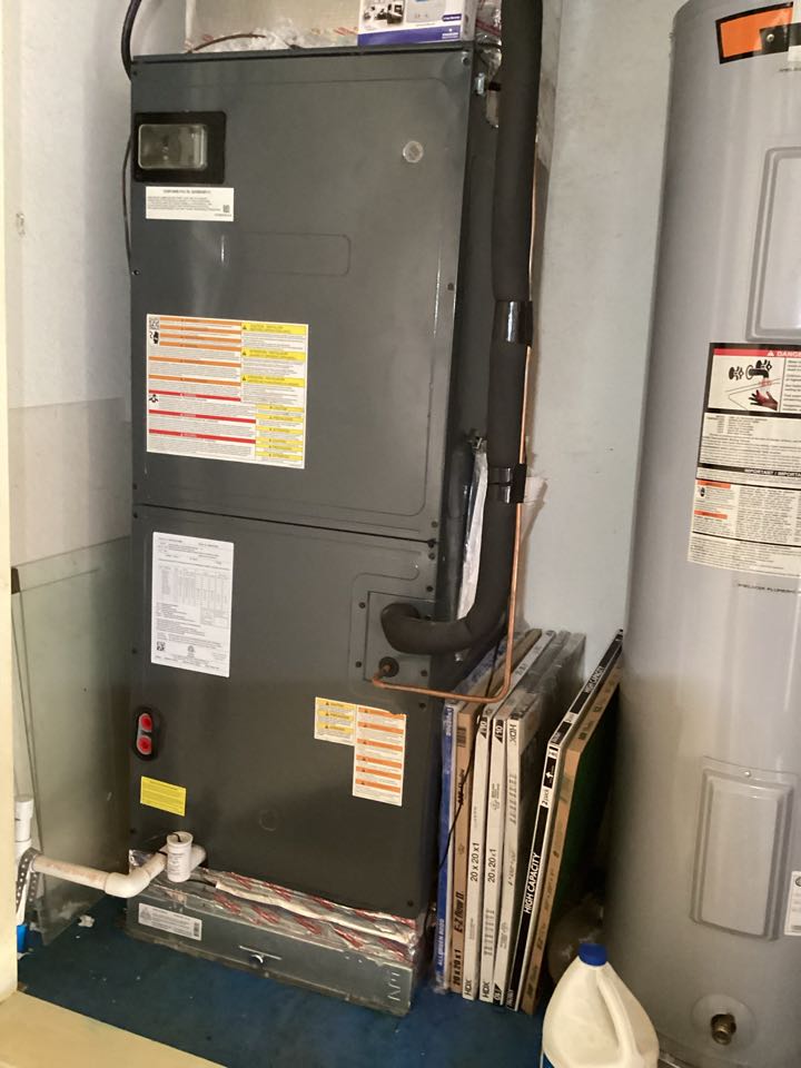 Performed maintenance on 2 units 