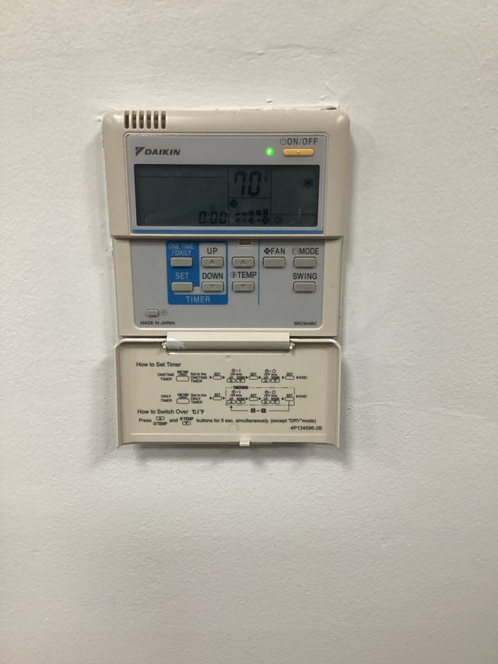 Reset a fault code on 