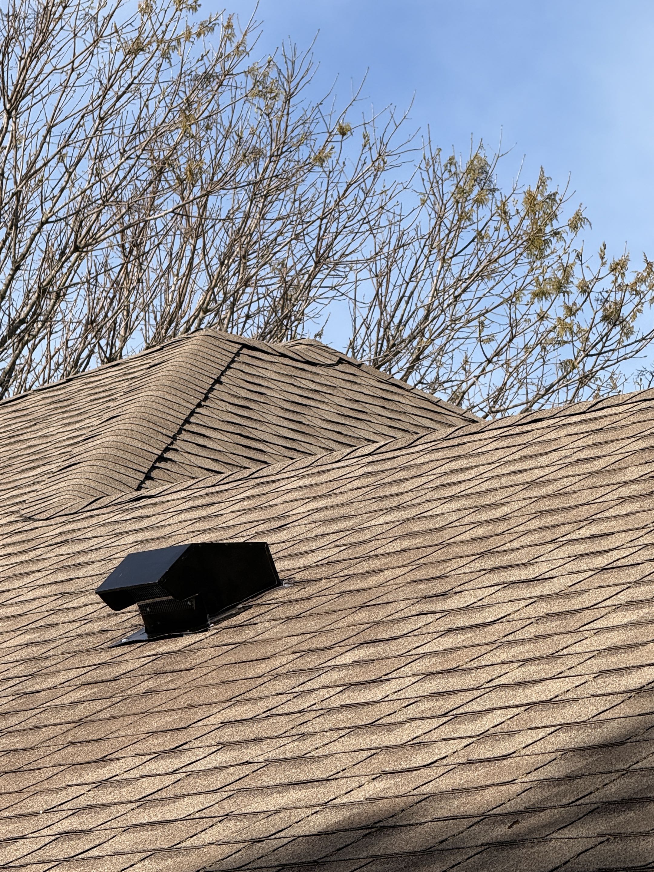 Added hard pipe dryer vent 