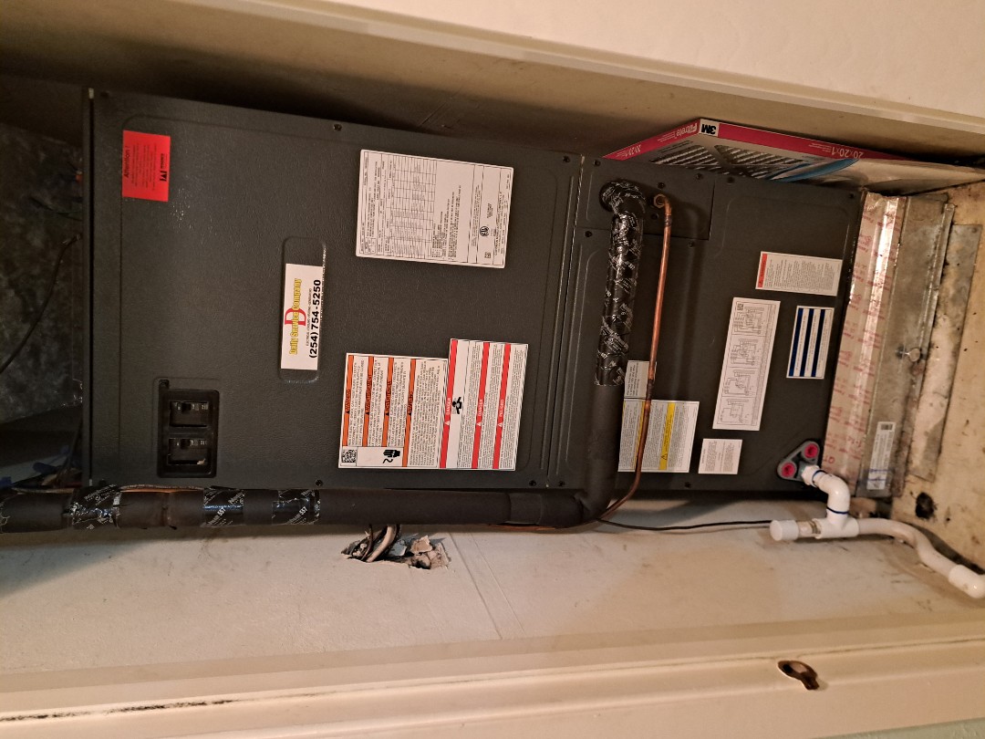 Replacing indoor Coil and outdoor filter drier 