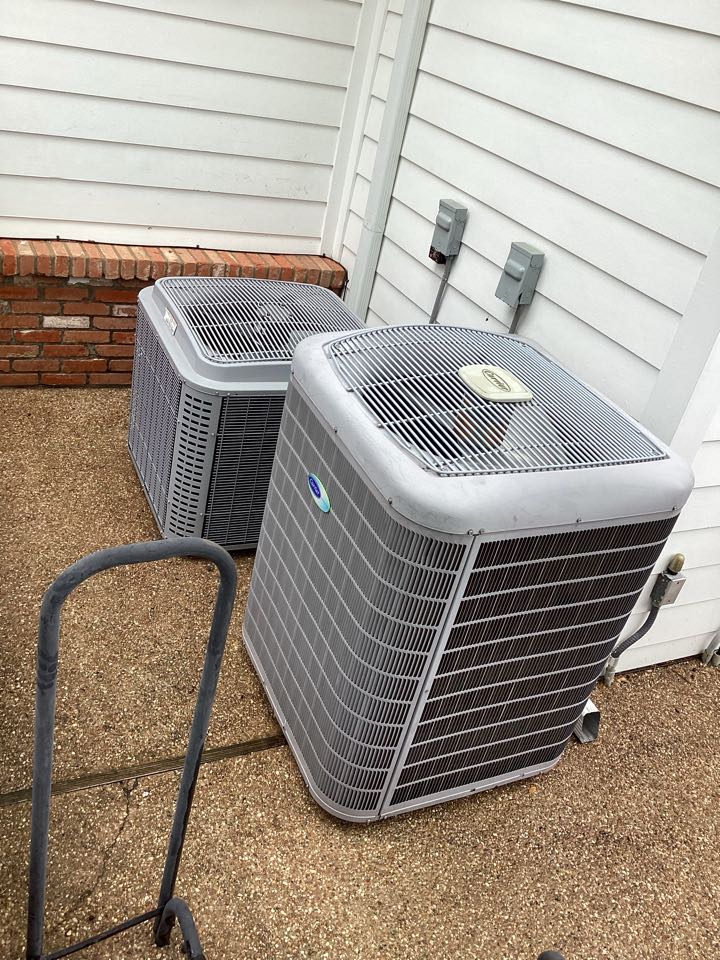 Performed spring maintenance on 3 units 