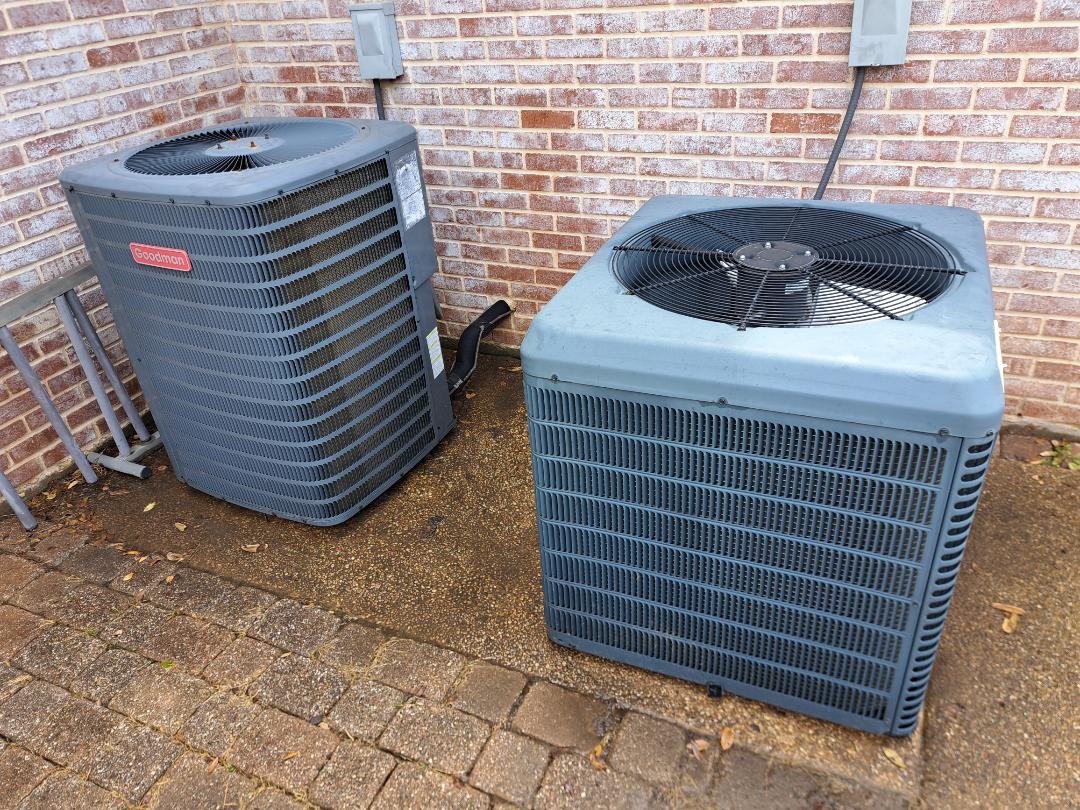 performing spring maintenance on 4 units
