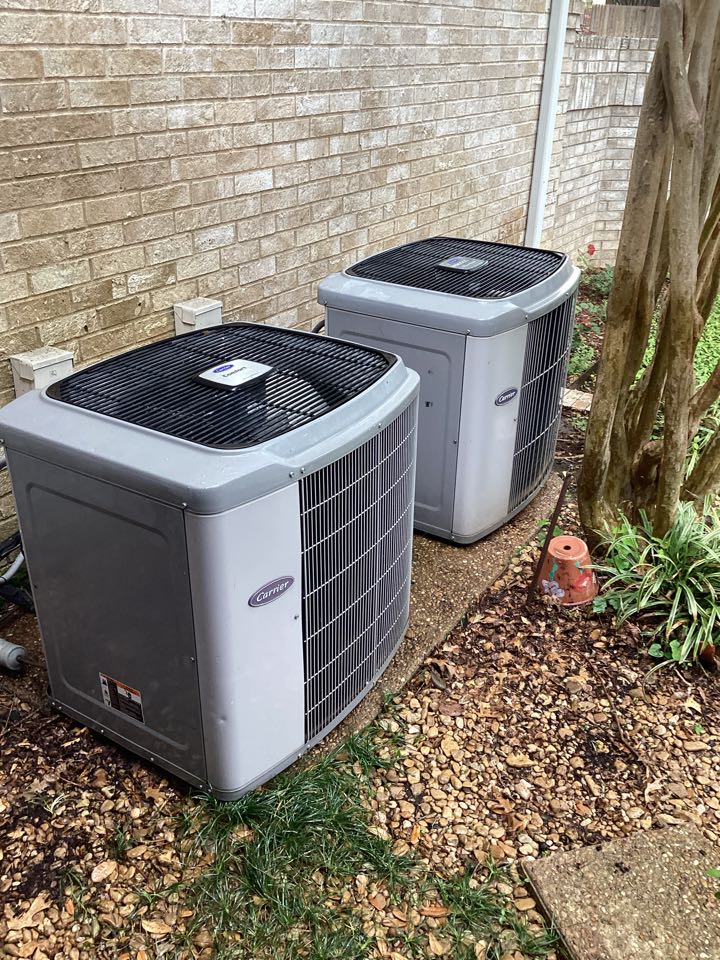 Performed spring maintenance on  3 units 