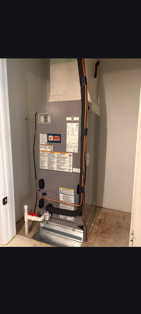 Installing new AC and Electric heat unit