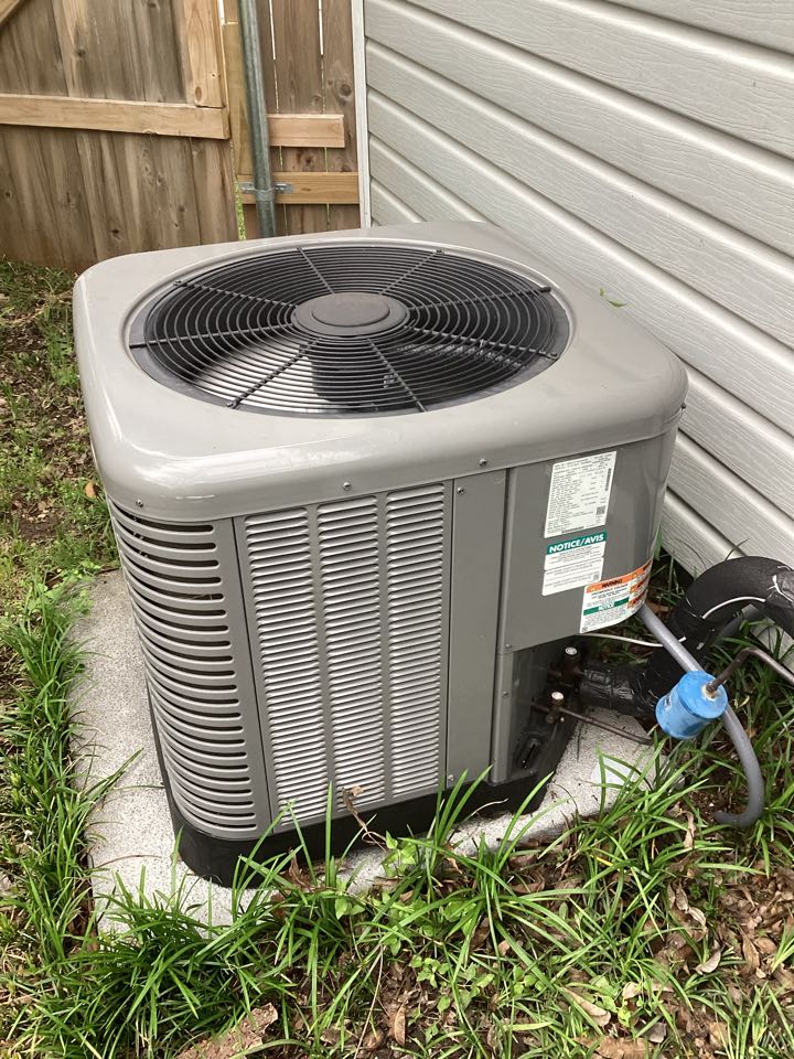 Installed float switch and hard start kit 