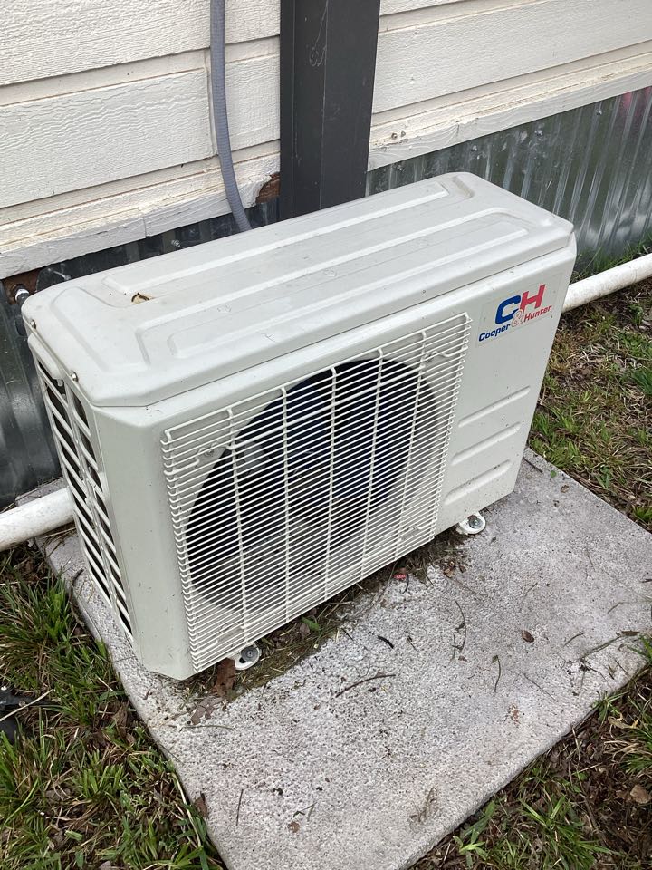 Replaced mini split circuit board and pool control breakers 