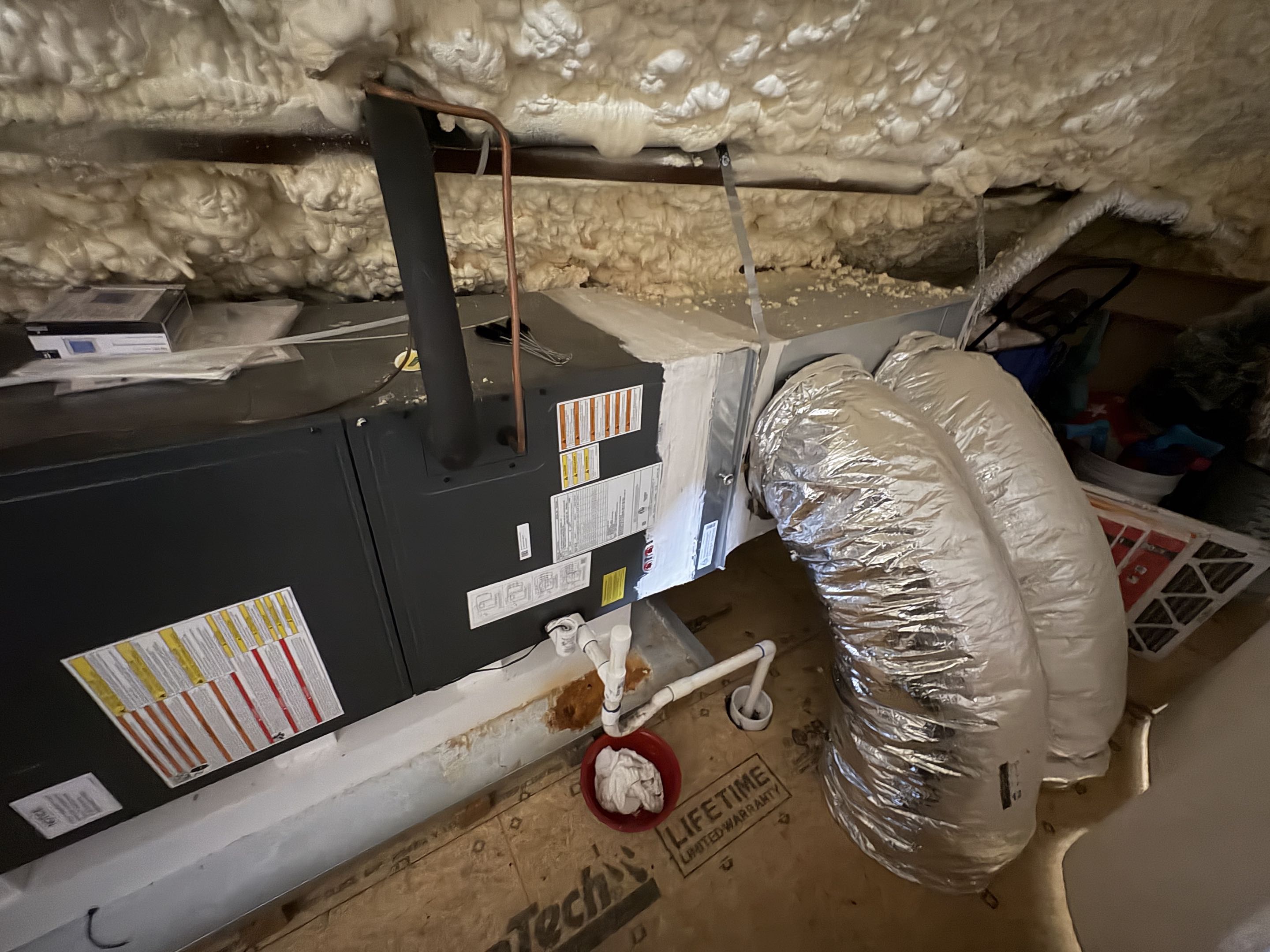 Serviced a HVAC system and found/fixed issues!