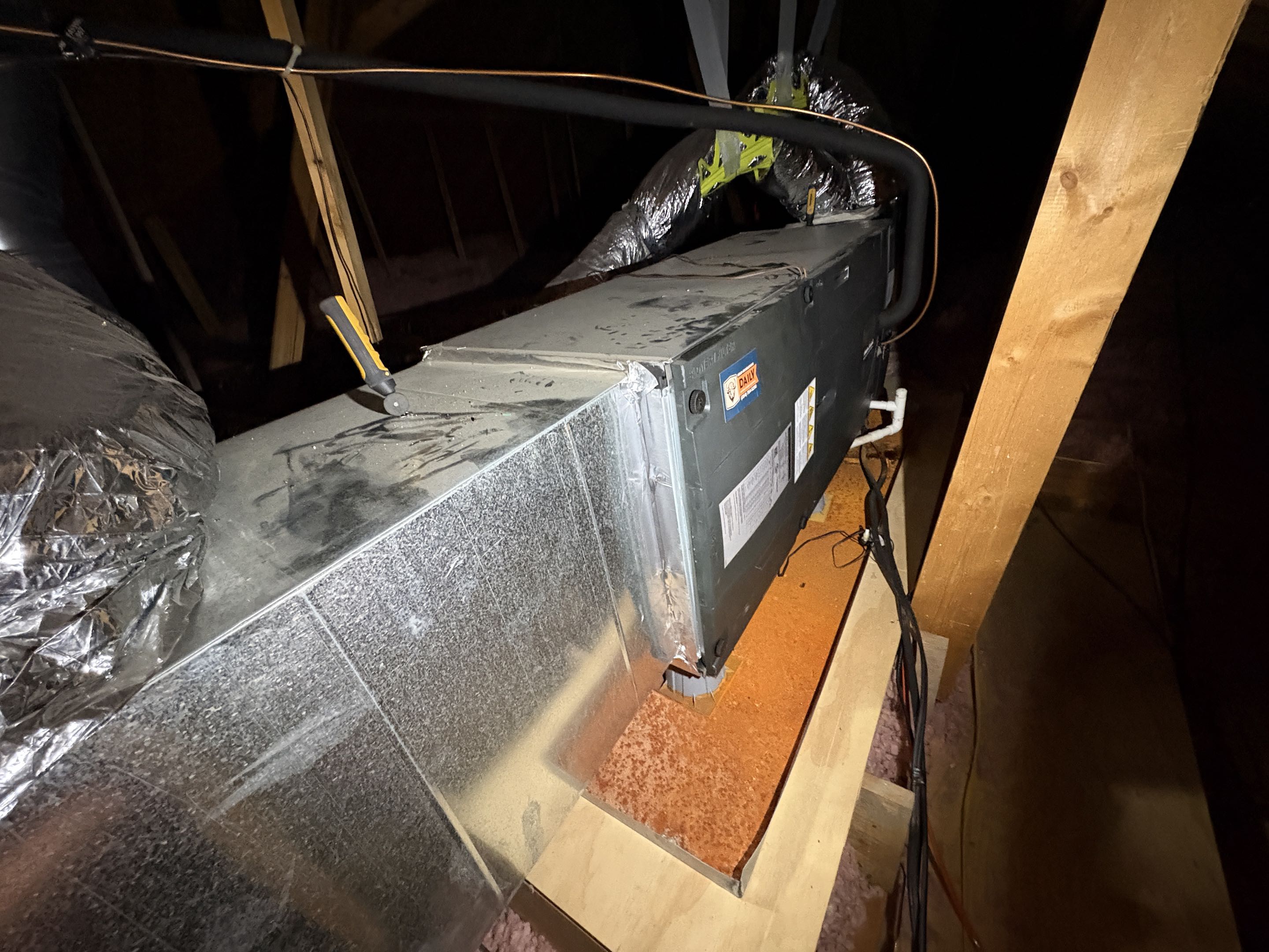 HVAC maint on a American standard unit