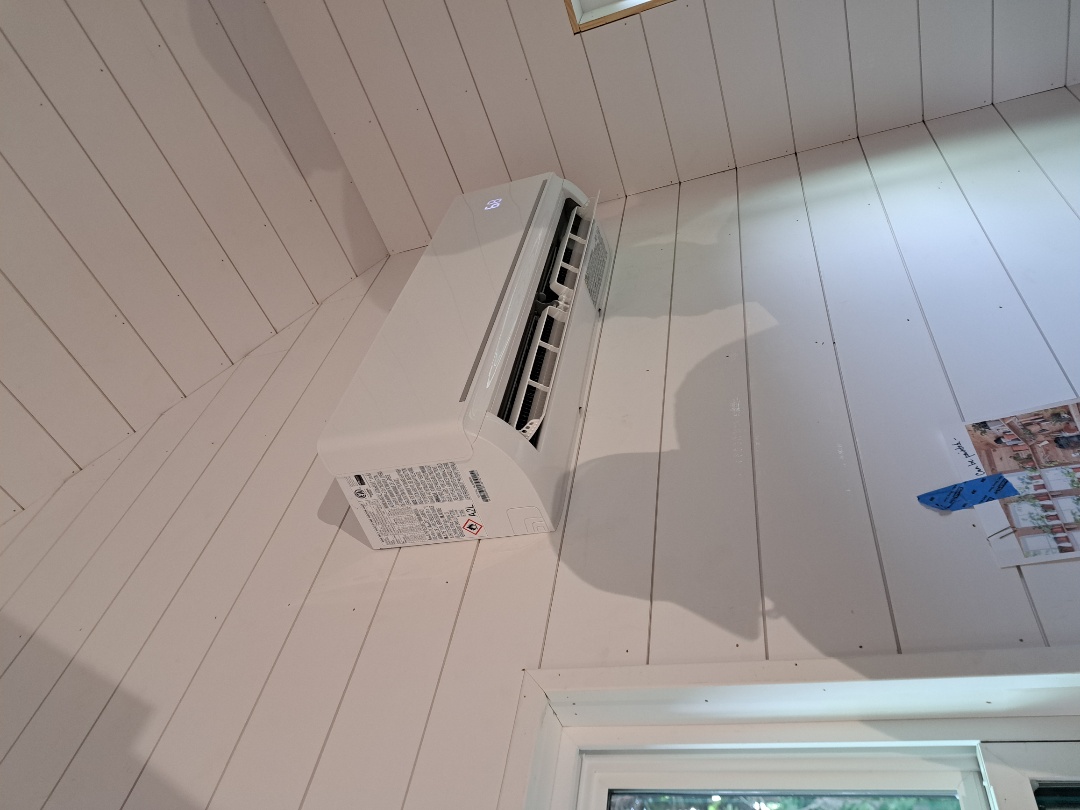 installing new heat pump mini split 