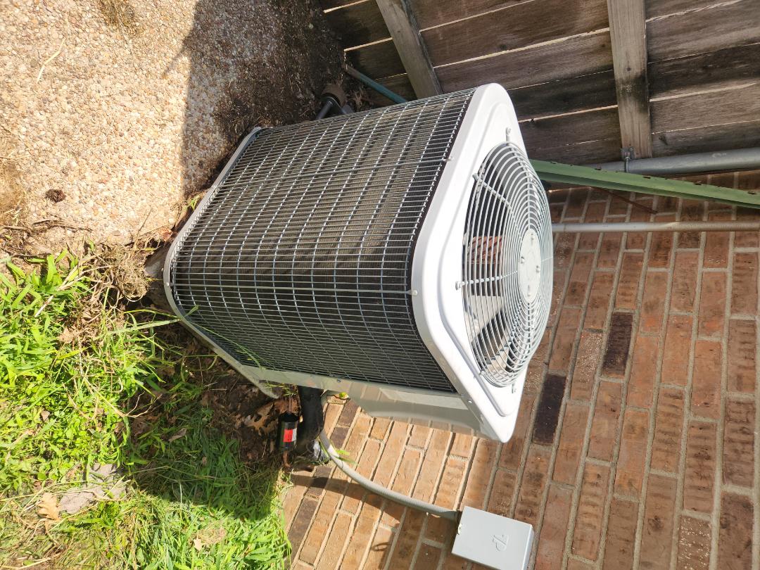 replaced indoor coil and outside filter dryer 