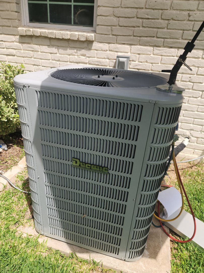 performed spring maintenance and repaired the drain 