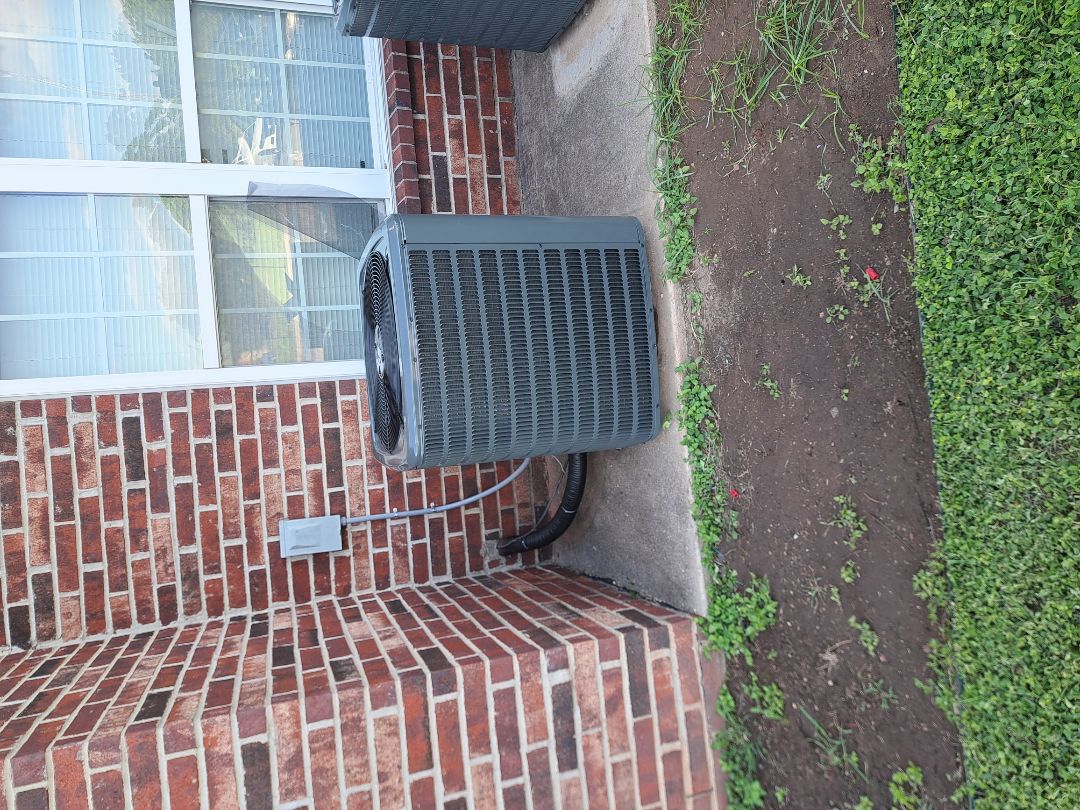 installing new unit.