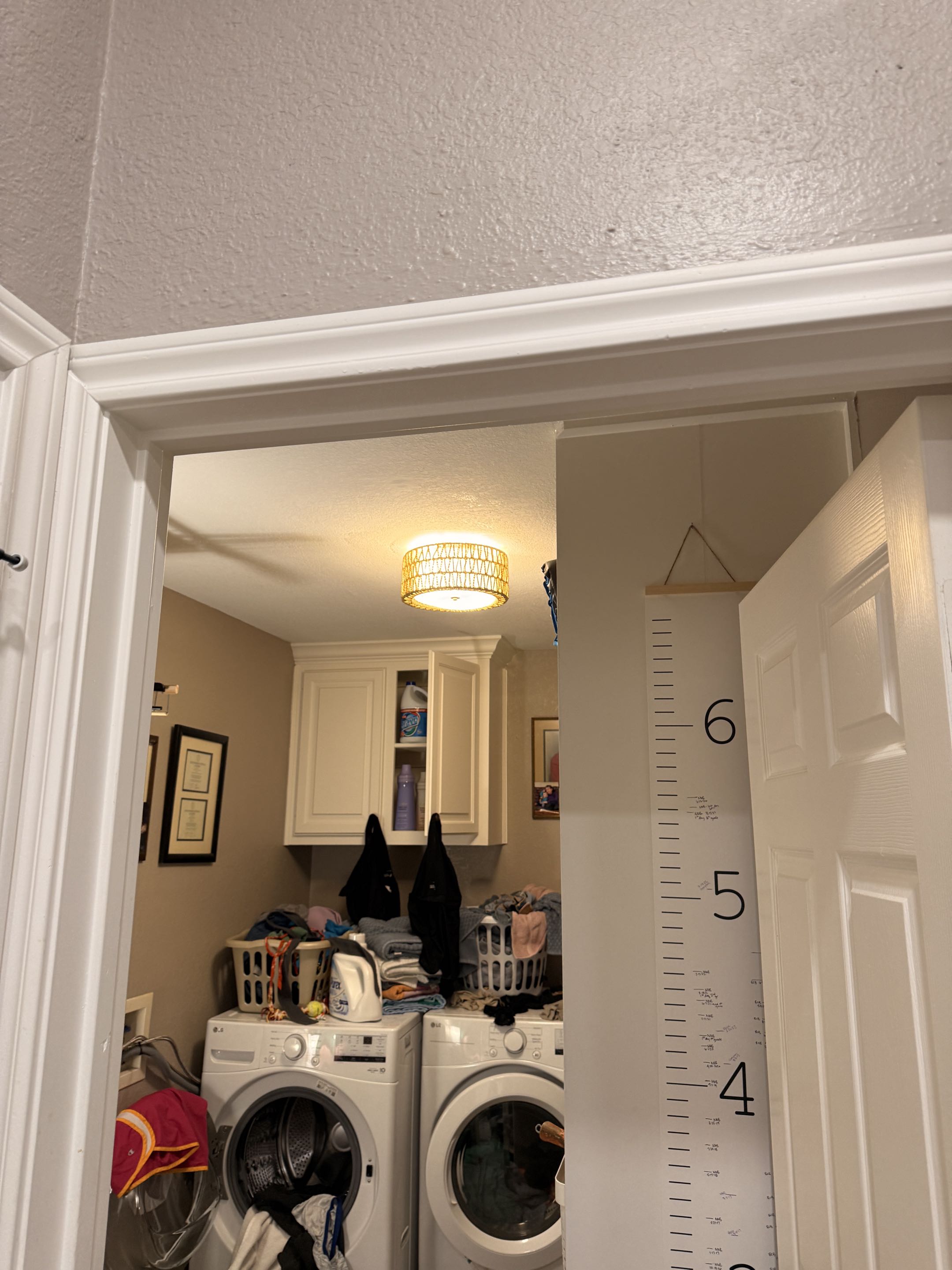 Installed two light fixtures 