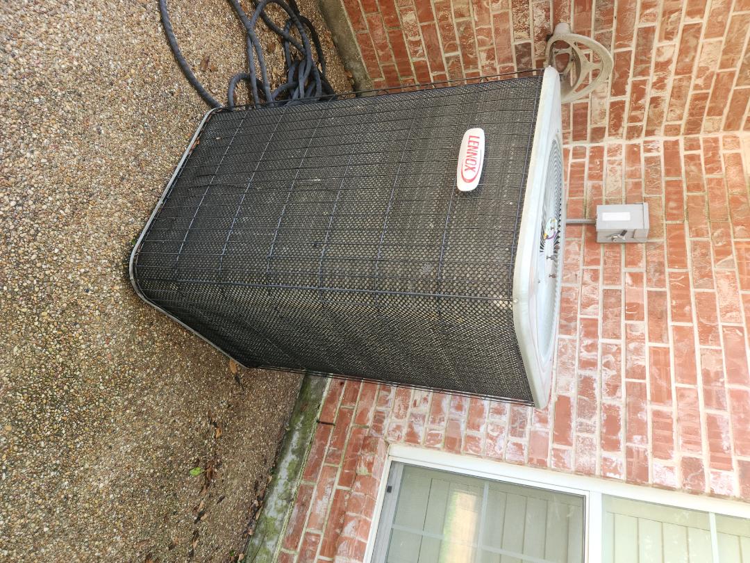 on two Lennox units perform  summer maintenance 