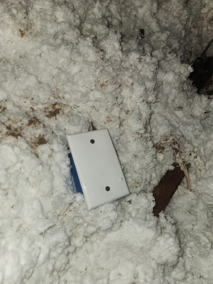 fix a electrical short on the attic 