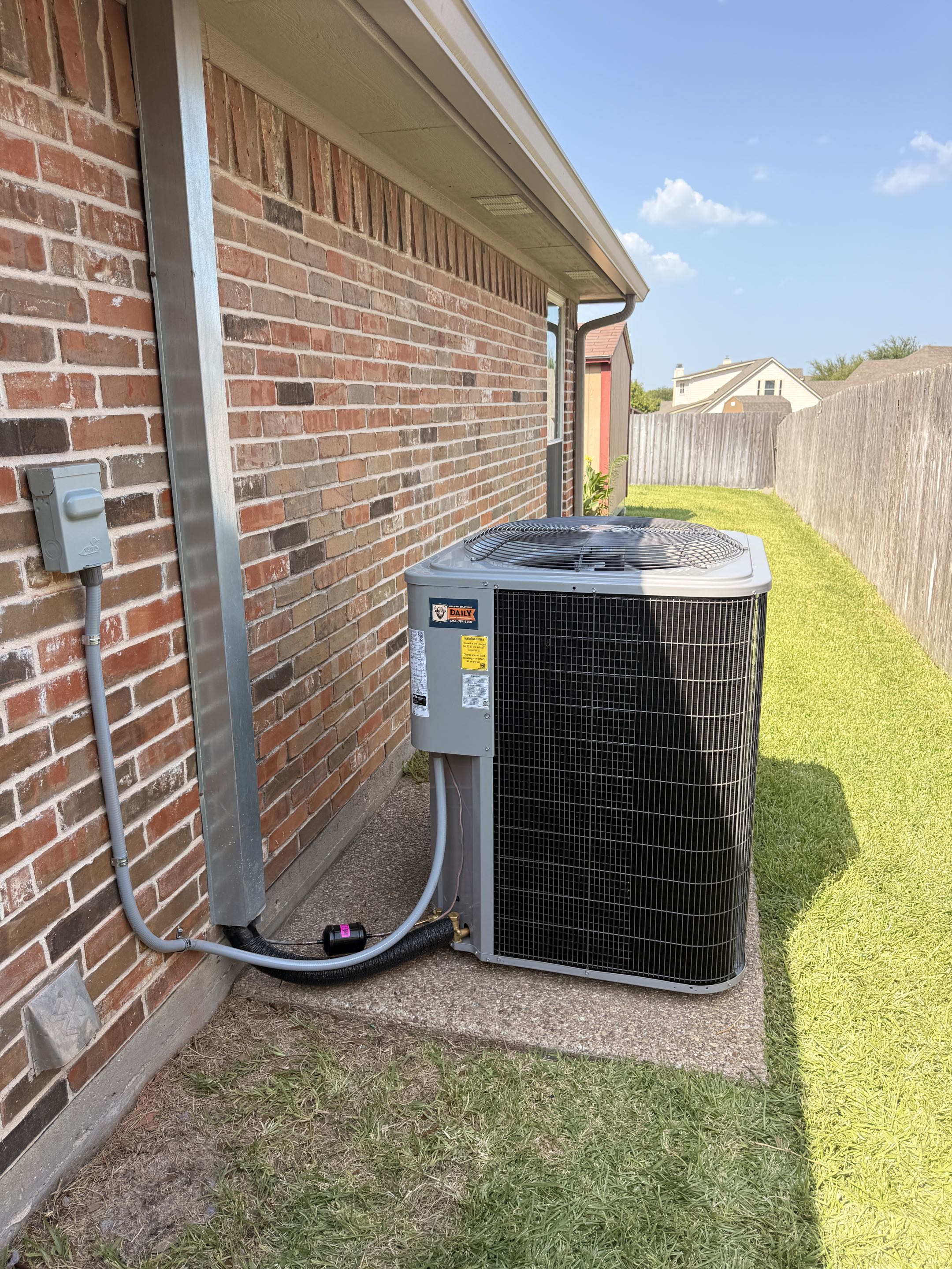 Replaced old unit 