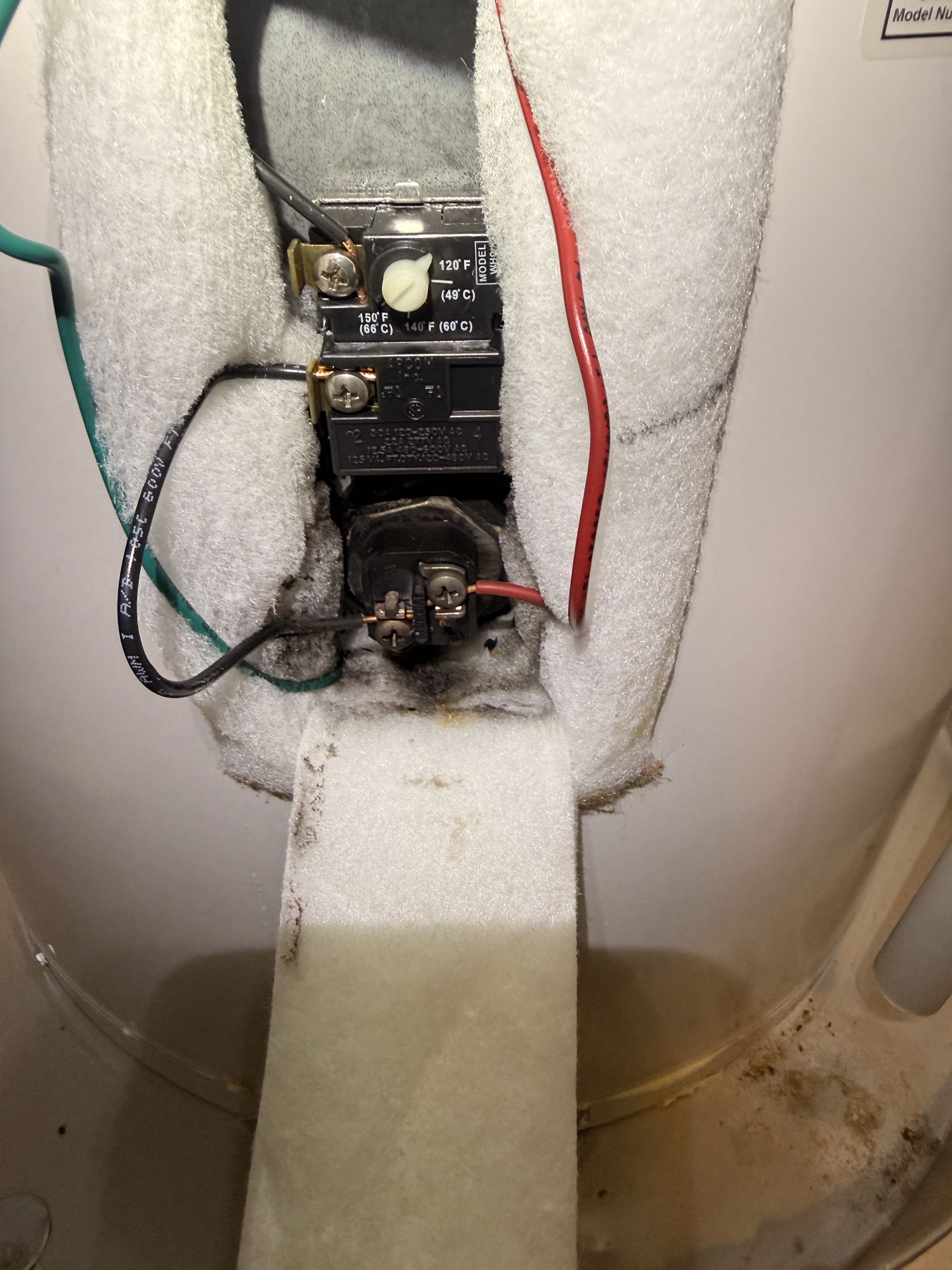 Diagnosed bad Water heater 