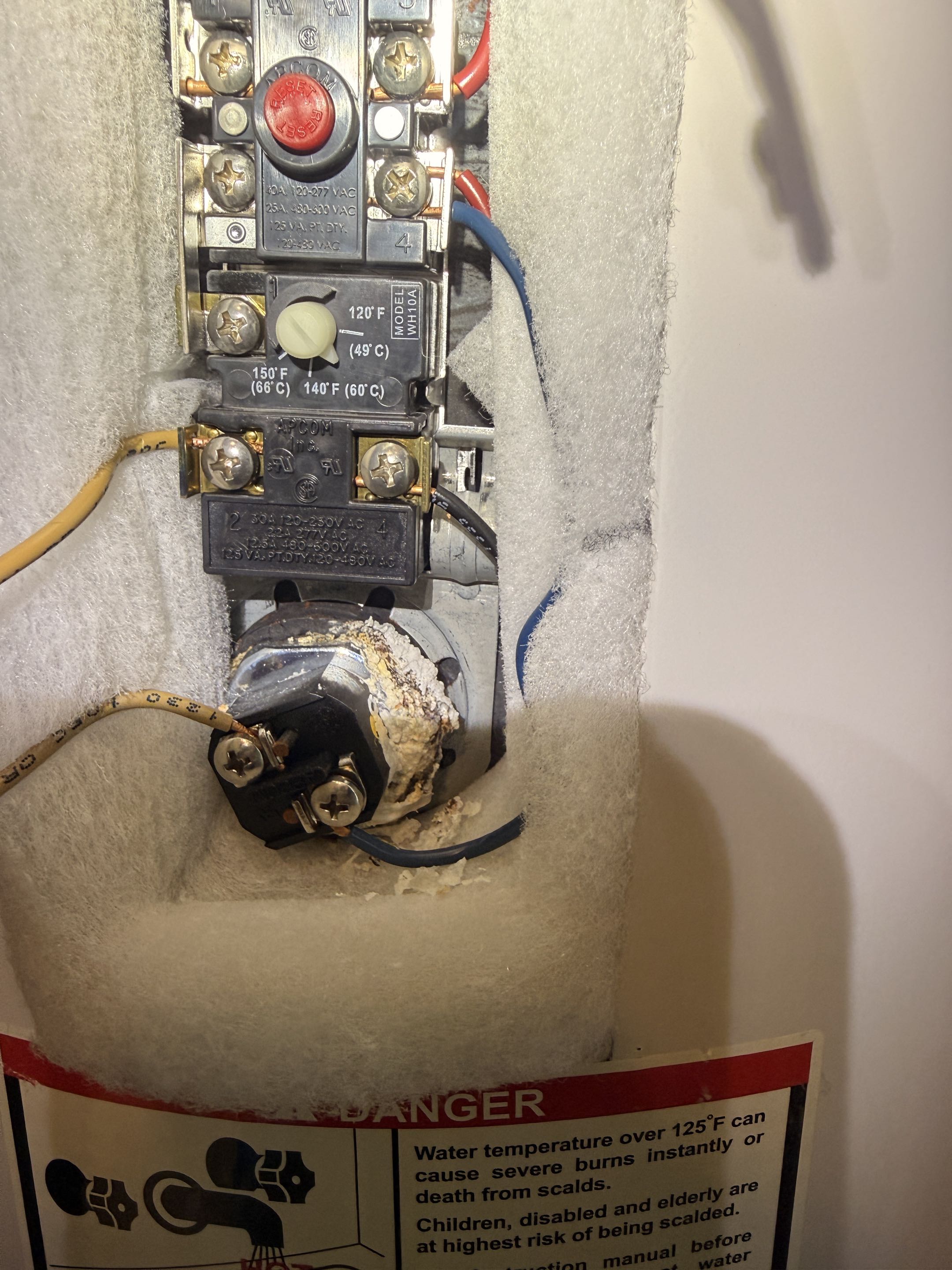 Diagnosed bad Water heater 