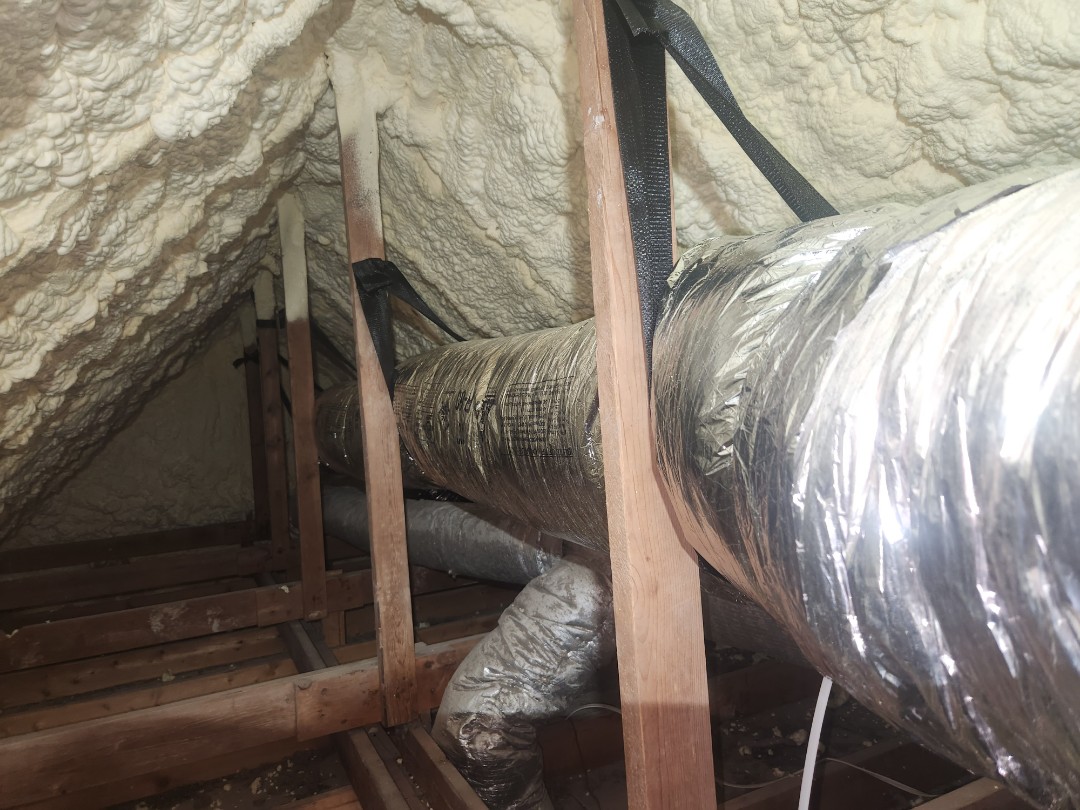 Repairing a disconnected Air duct 