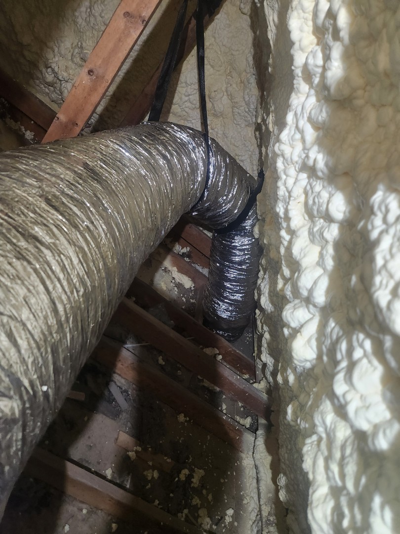 Repairing a disconnected Air duct 