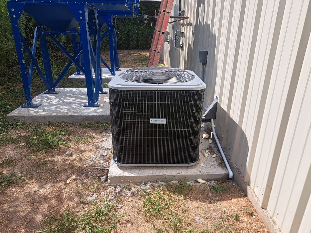 Installing new ComfortMaker AC and AirHandler 