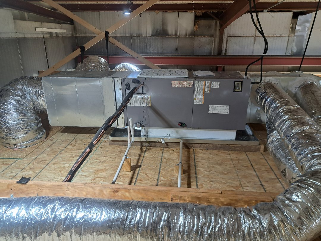 Installing new ComfortMaker AC and AirHandler 